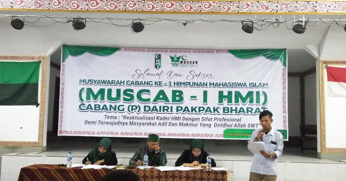 HMI pemkot bangkalan Gelar Musyawarah Cabang